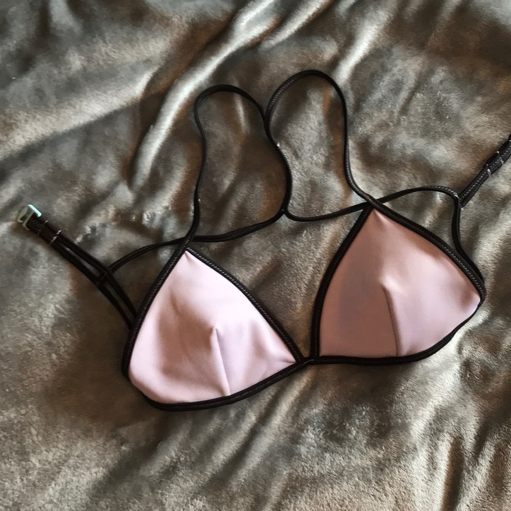 Victoria’s Secret triangle lavender bathing suit